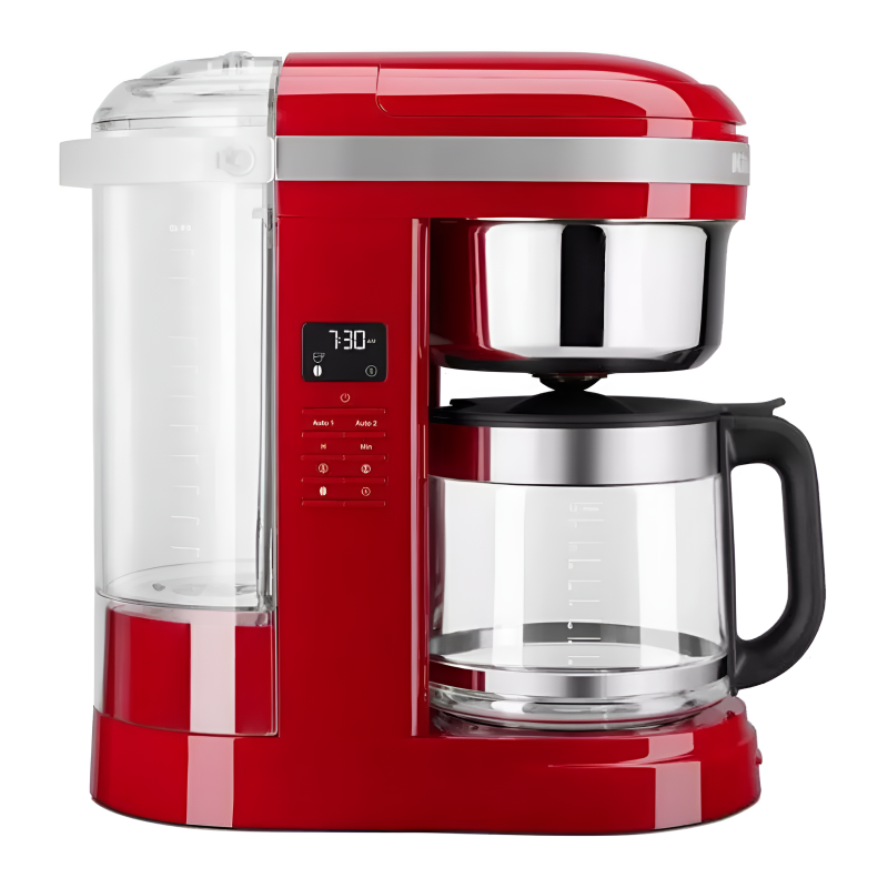 KitchenAid, Drip Coffee Maker 1.7L, 1050W – 12-Cup Programmable Brewer with LCD Display, Variable Brew Strength