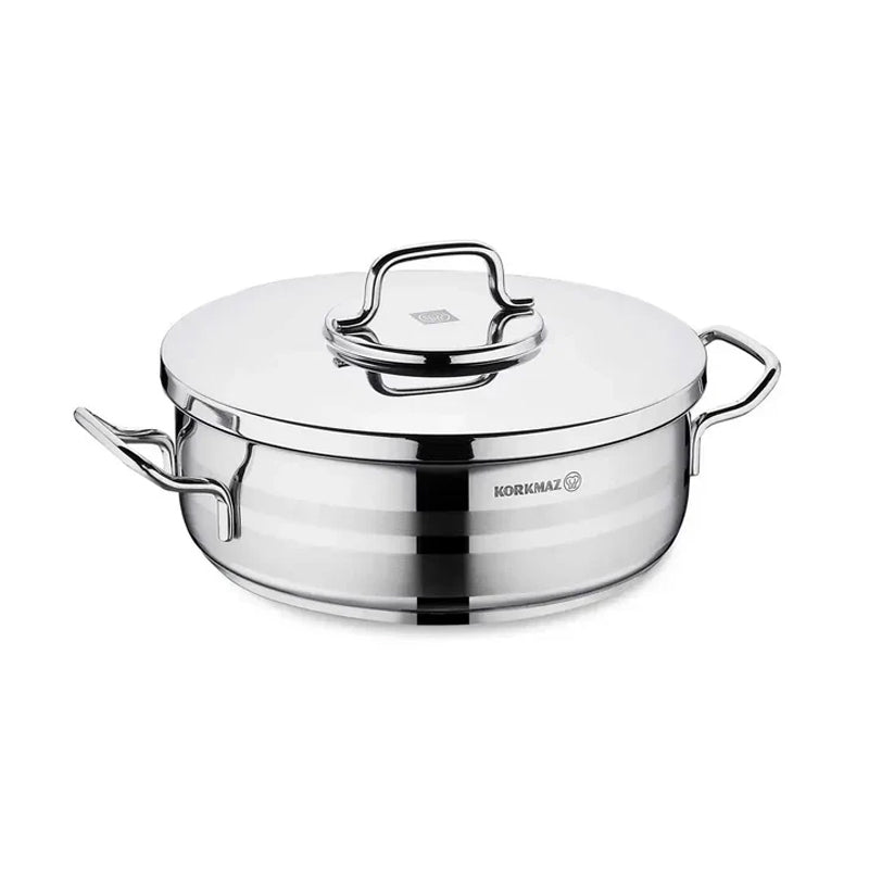 Korkmaz A2041 Extra Low Casserole – 7.0L, 32x9 cm – (ASTRA2 Series)