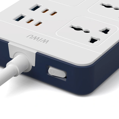 WiWU Wi-S006 PS524 20W GaN 11-in-1 Multifunction Power Strip