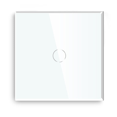 Gopeta, 1-Gang Smart Wi-Fi Touch Switch 600W with Glass Panel