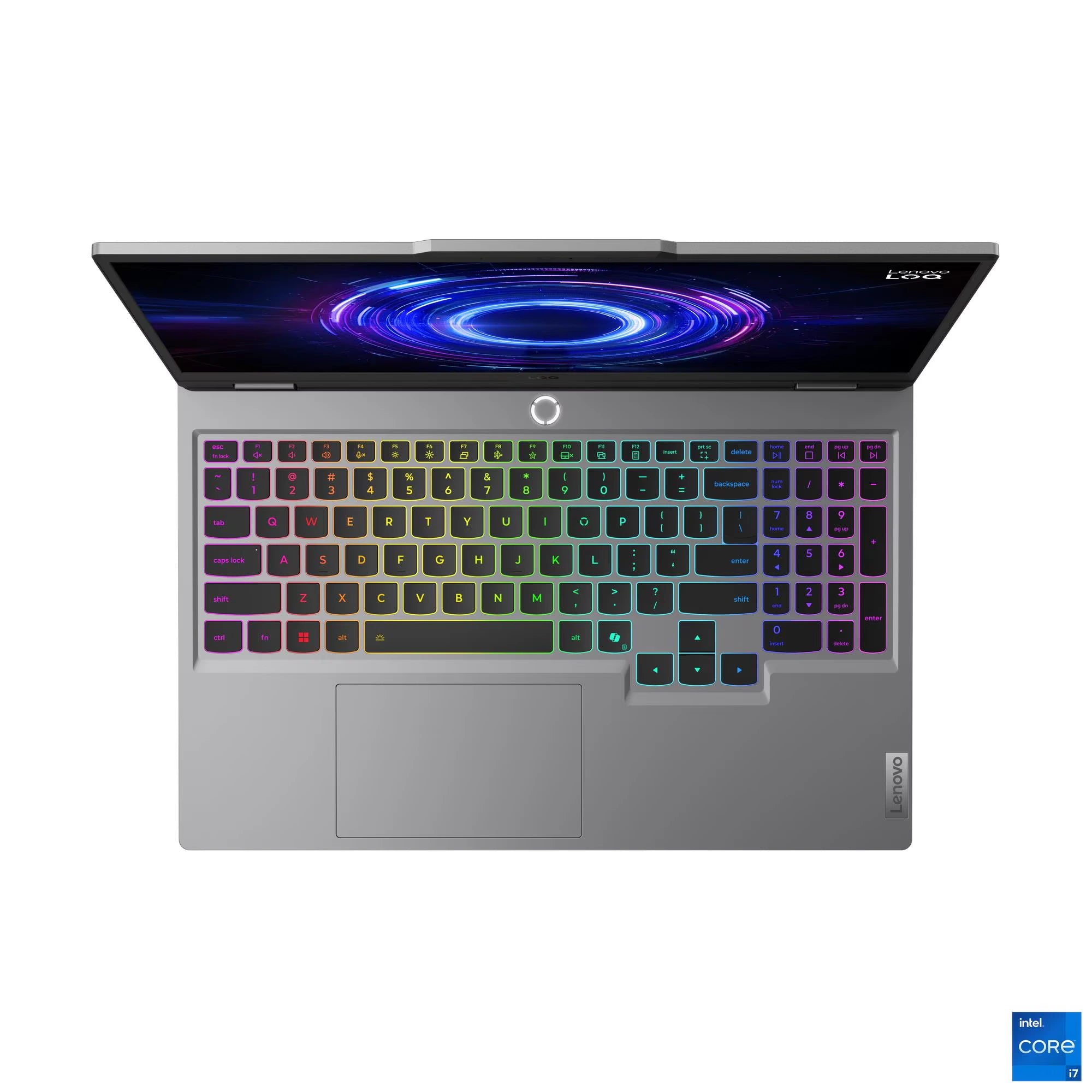 لينوفو لابتوب الألعاب LOQ 15 بمعالج Intel Core i7-13645HX، رام 16 جيجابايت ، هارد 512 جيجابايت SSD، كرت شاشة RTX 5050 بسعة 8 جيجابايت.