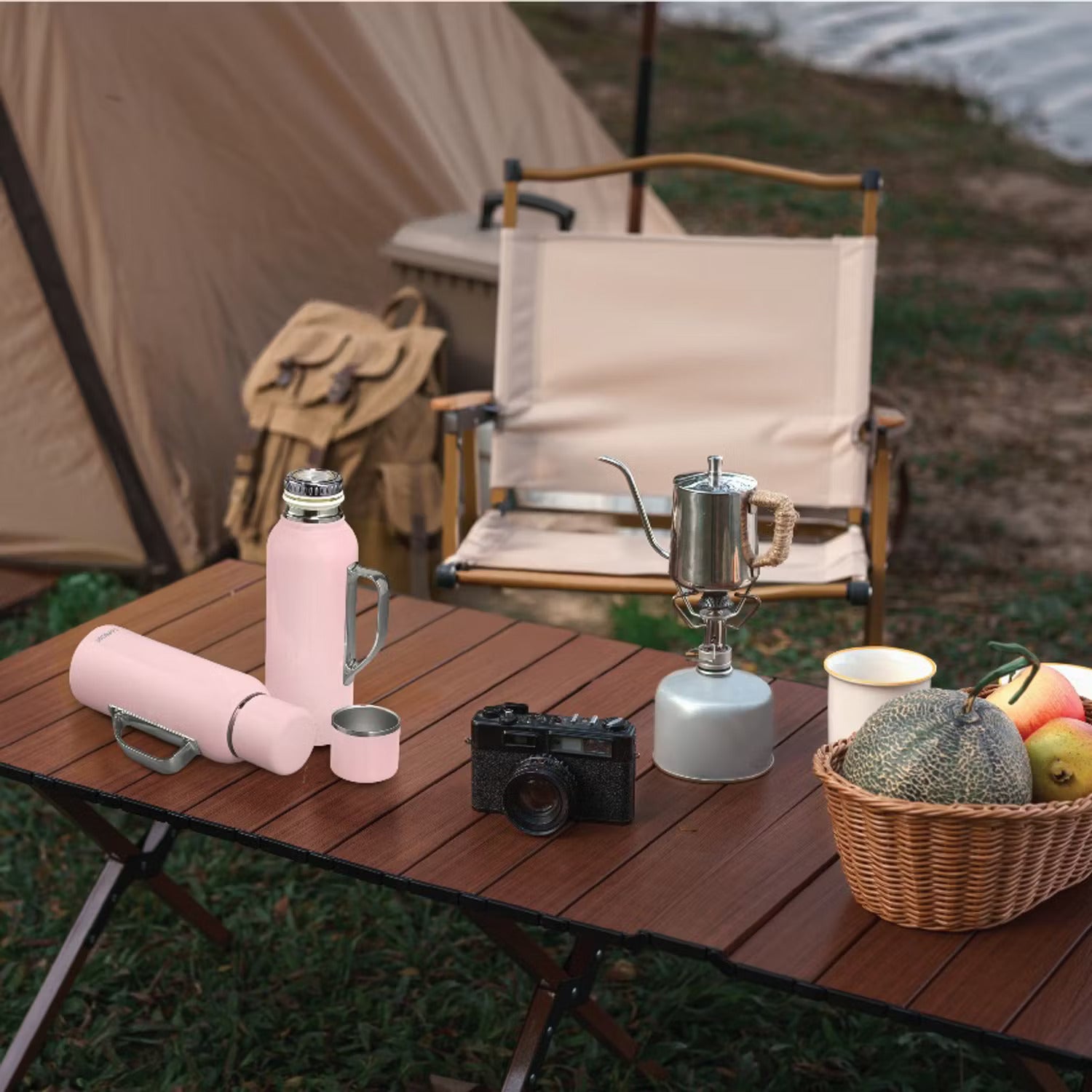 LePresso, ThermoSense 850mL Stainless Steel Vacuum Insulated Bottle