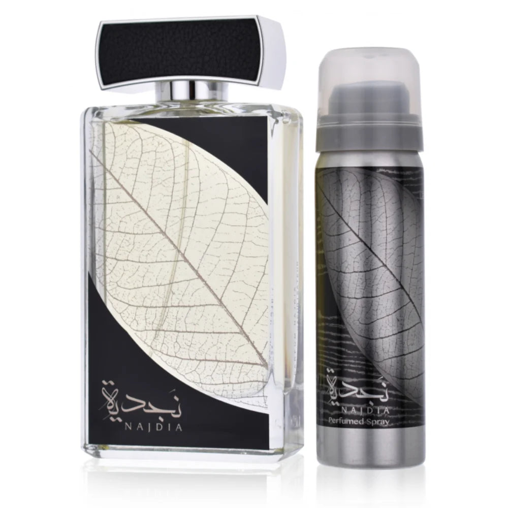 Lattafa - Najdia Eau de Parfum for Men 100ml with Deodorant Spray 50ml