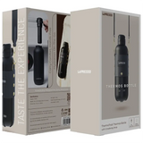 LePresso ThermaTrail Thermos Bottle with Crossbody Strap