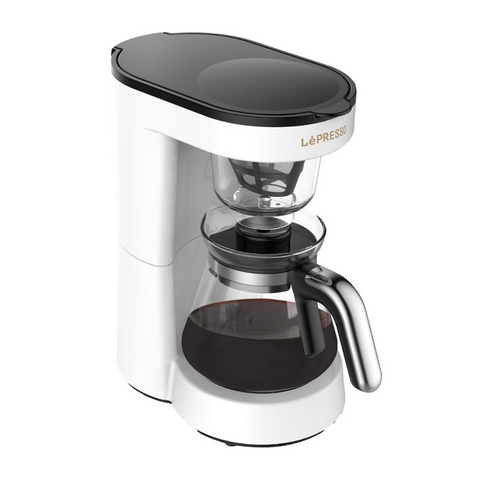 LePresso, Drip Coffee Machine BS plug 0.75L - White