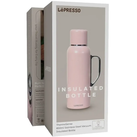 LePresso, ThermoSense 850mL Stainless Steel Vacuum Insulated Bottle