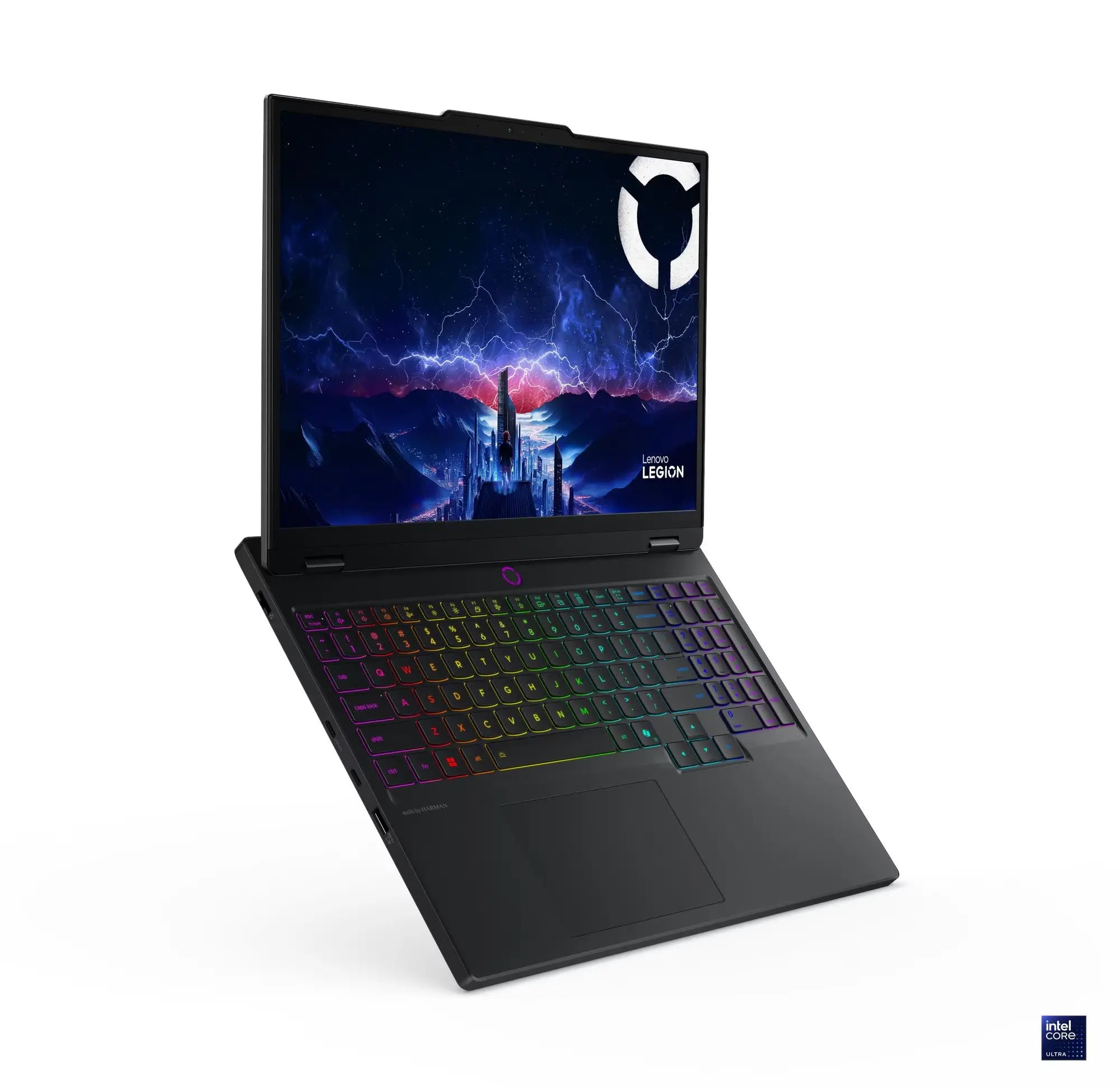 Lenovo Legion 5 15RX10 15.1" WQXGA Gaming Laptop – Intel Core i9-14900HX, 32GB DDR5-5600 RAM, 1TB M.2 SSD, NVIDIA GeForce RTX 5070 8GB GDDR7 Graphics, 115W TGP, 798 AI TOPS, DOS, English/Arabic Keyboard, Black, 1-Year Warranty