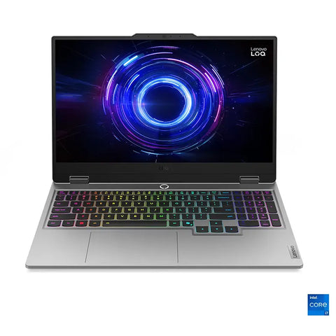 لينوفو لابتوب الألعاب LOQ 15 بمعالج Intel Core i7-13645HX، رام 16 جيجابايت ، هارد 512 جيجابايت SSD، كرت شاشة RTX 5050 بسعة 8 جيجابايت.