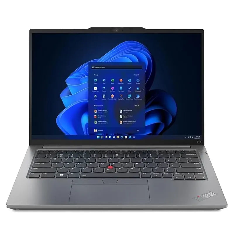 لينوفو لابتوب ثينك باد E14 مقاس 14 بوصة – معالج AMD Ryzen 5 7535U، رام 16 جيجابايت، هارد 512 جيجابايت SSD، شاشة SHD، نظام تشغيل ويندوز 11 برو، لوحة مفاتيح عربي/إنجليزي، ضمان سنتين