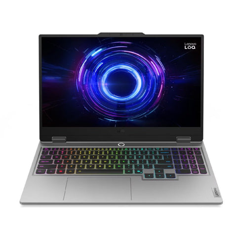 Lenovo LOQ 15IRX10 - 15.6" FHD 144Hz Gaming Laptop, Intel Core i7-14700HX, RTX 5060 8GB GDDR7, 16GB DDR5, 512GB SSD, Luna Grey