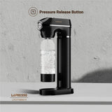 جهاز كربونات الماء الفوار الفوري ليبريسو - أسود