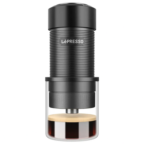 Lepresso Hand Press Espresso Maker - Black