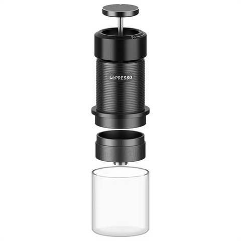 Lepresso Hand Press Espresso Maker - Black