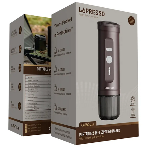 Lepresso, Portable 2-in-1 Espresso Maker