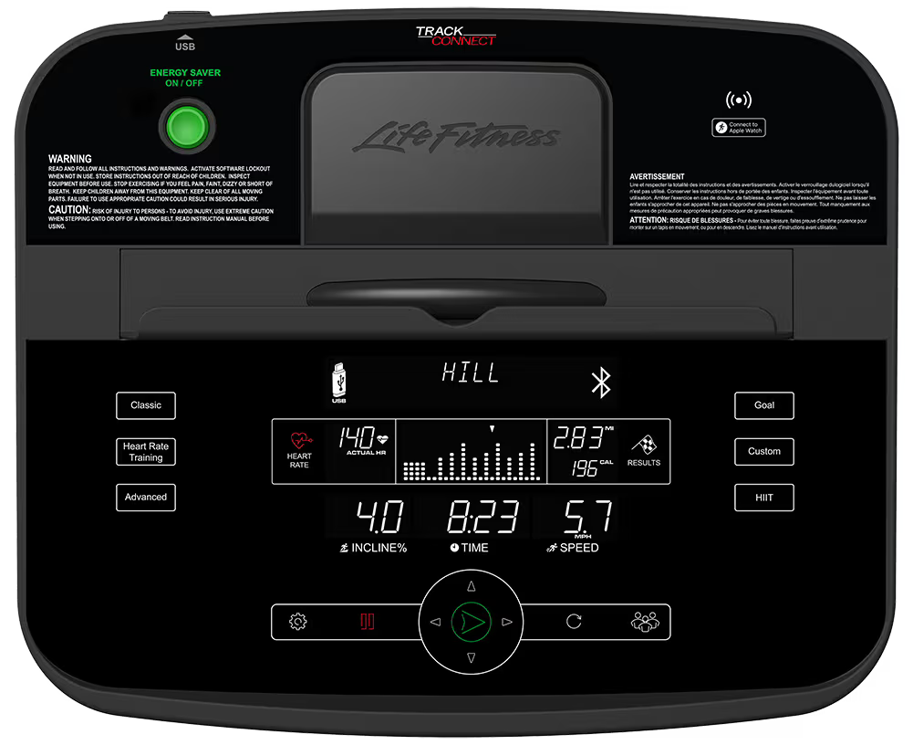 Life Fitness T3 Treadmill with Track Connect 2.0