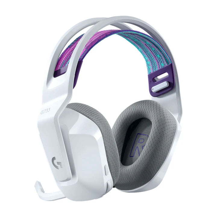 Logitech G733 LIGHTSPEED Wireless RGB Gaming Headset - White