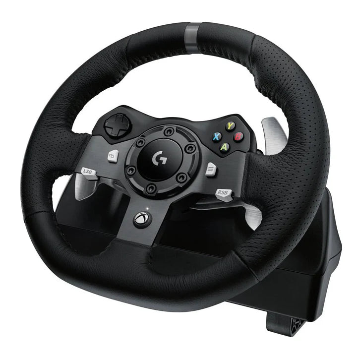 Logitech G920 Driving Force Racing Wheel for Xbox One and PC - Black