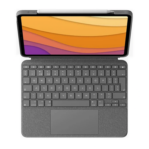 Logitech 920-012637, Touch Keyboard for iPad Air 11" (M2 & M3) - Grey