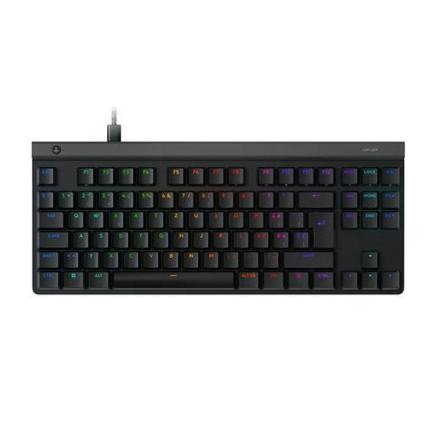 Logitech G515, TKL Wired Low Profile Mechanical Gaming Keyboard - Black (US Layout)
