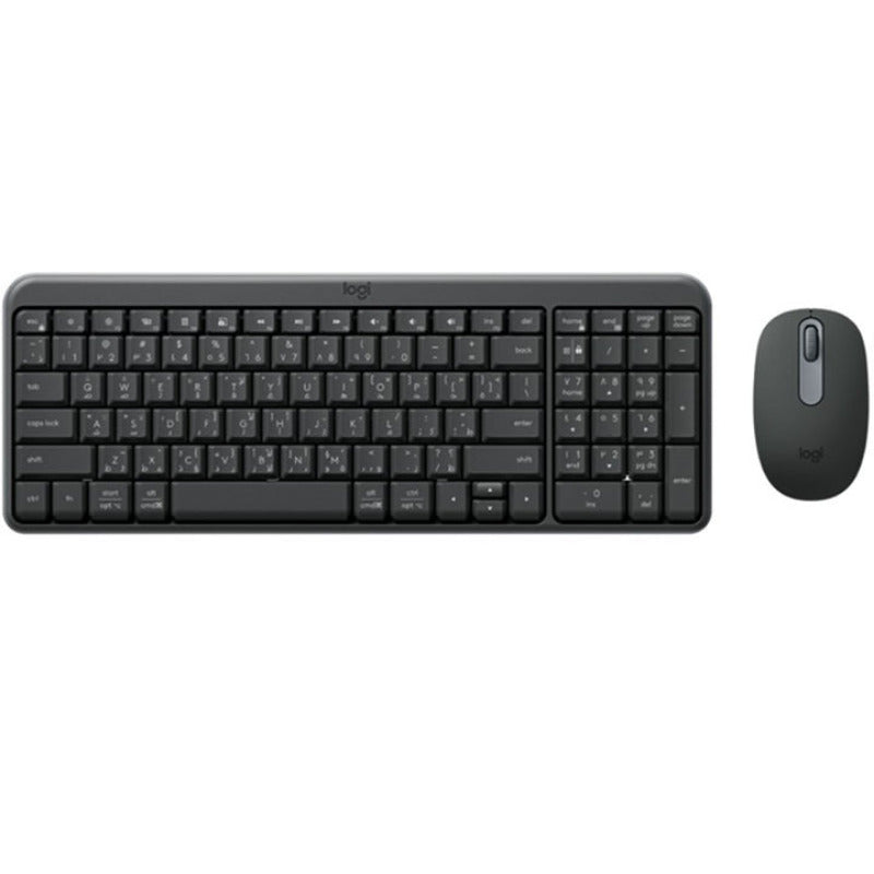 Logitech MK250 Wireless / Bluetooth Keyboard & Mouse Combo Arabic/English – Black