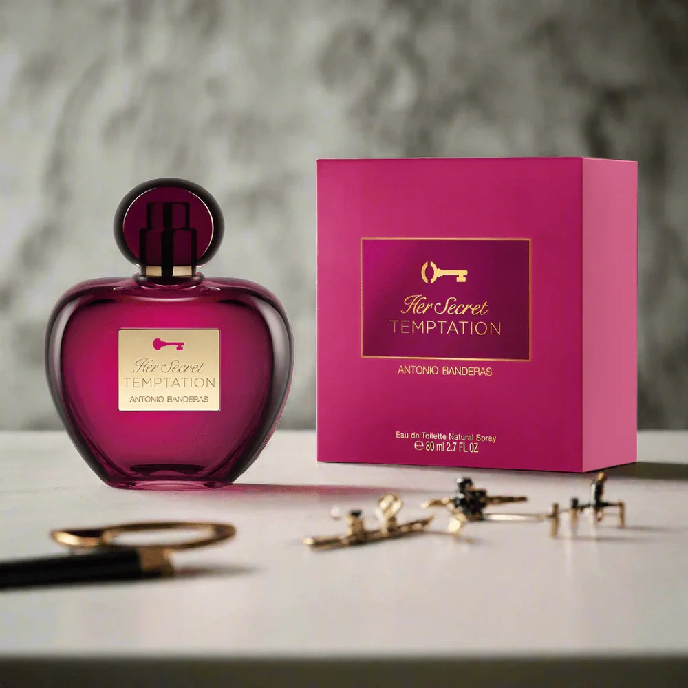 Antonio Banderas Her Secret Temptation EDT For Her - 80 ml
