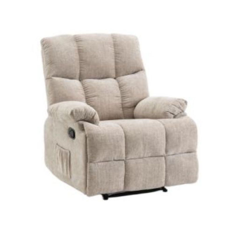 Lounge Swivel Rocking Recliner Sofa – Chenille Fabric (88 x 94 x 103 cm)