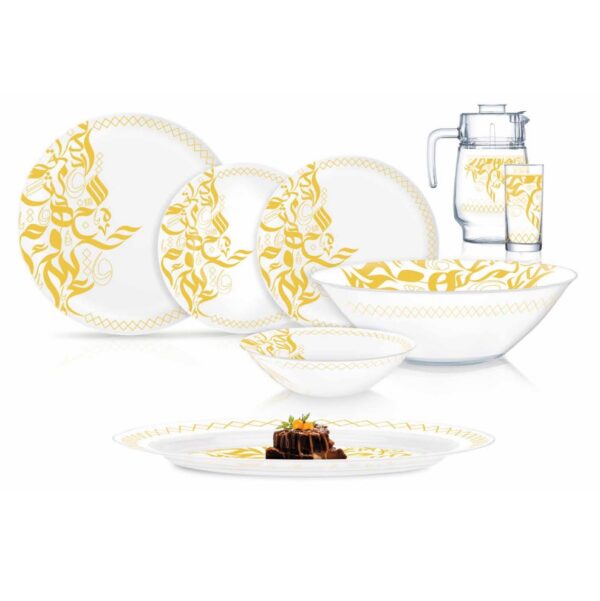 Luminarc Glaizie Dinnerware Set of 46 Pcs (8 Persons)