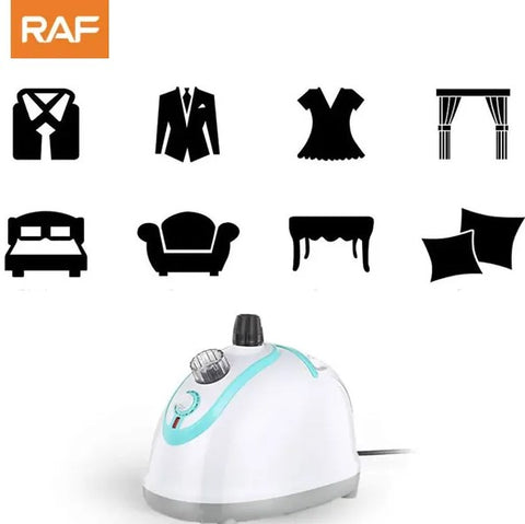RAF Handheld Garment Steamer with Large Water Tank – 1.5 L, 1800 W