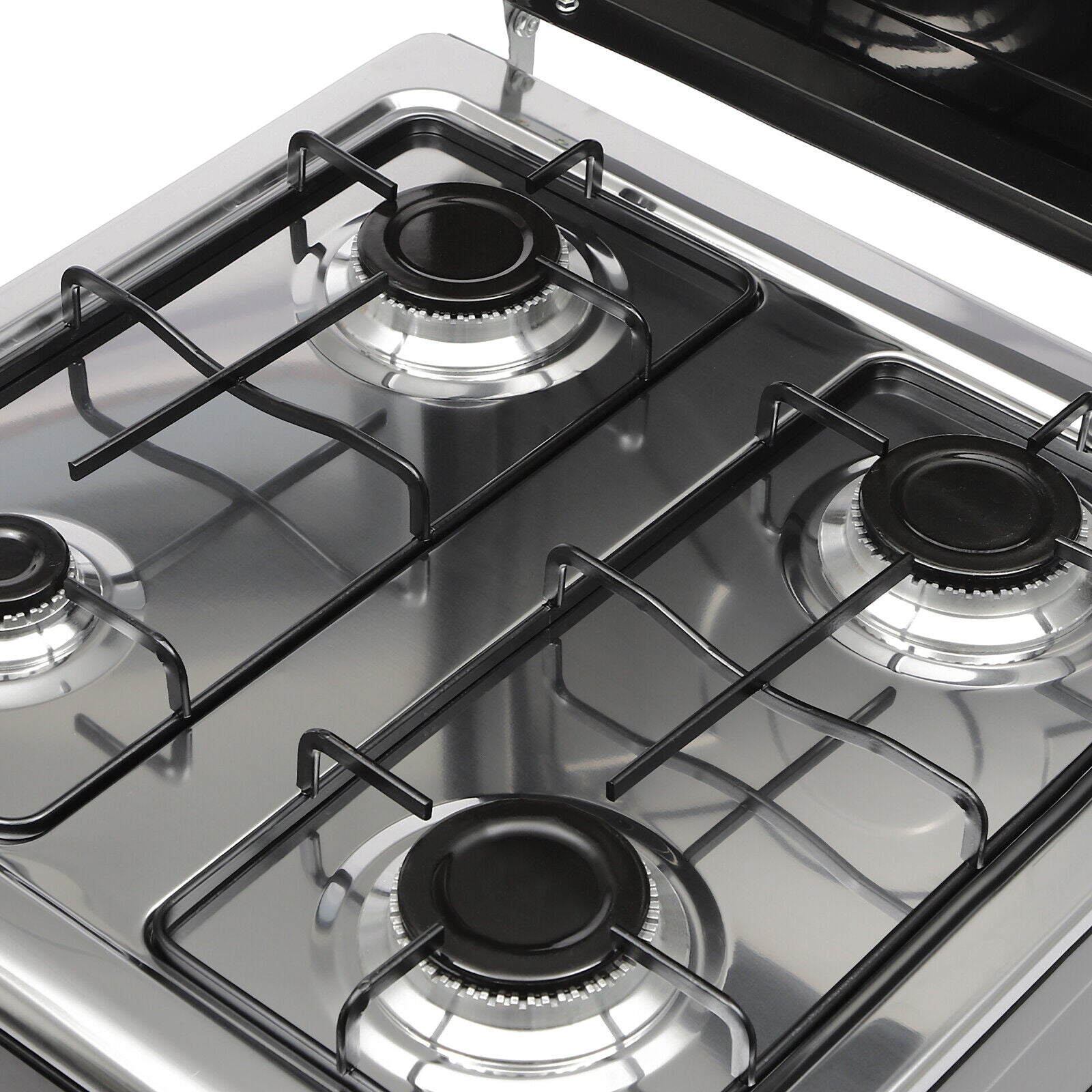 Boko Deluxe 4 Burner Propane Gas Stove with Auto Ignition & Detachable Legs