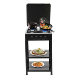 Boko Deluxe 4 Burner Propane Gas Stove with Auto Ignition & Detachable Legs