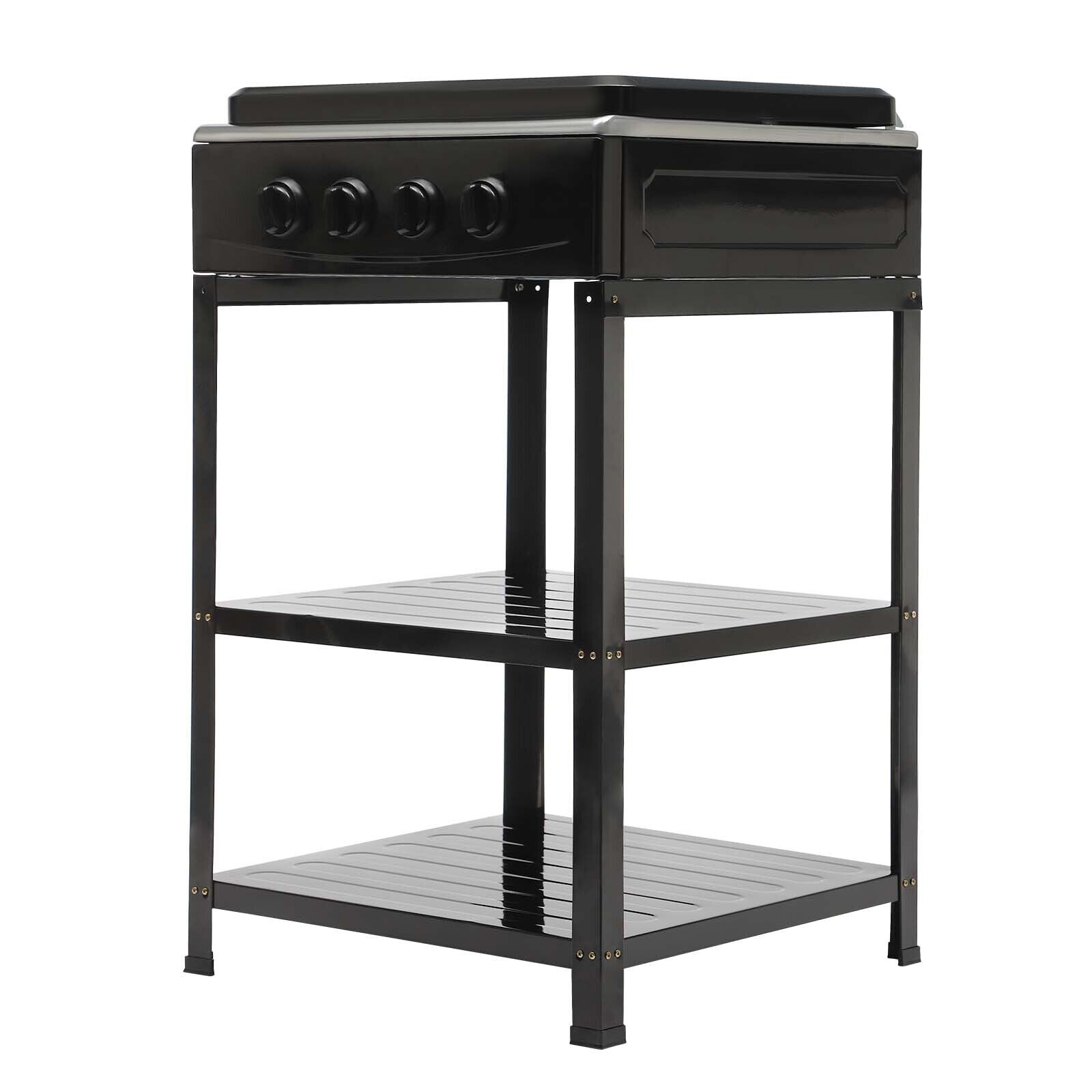 Boko Deluxe 4 Burner Propane Gas Stove with Auto Ignition & Detachable Legs