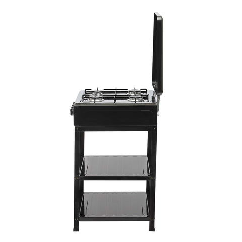 Boko Deluxe 4 Burner Propane Gas Stove with Auto Ignition & Detachable Legs