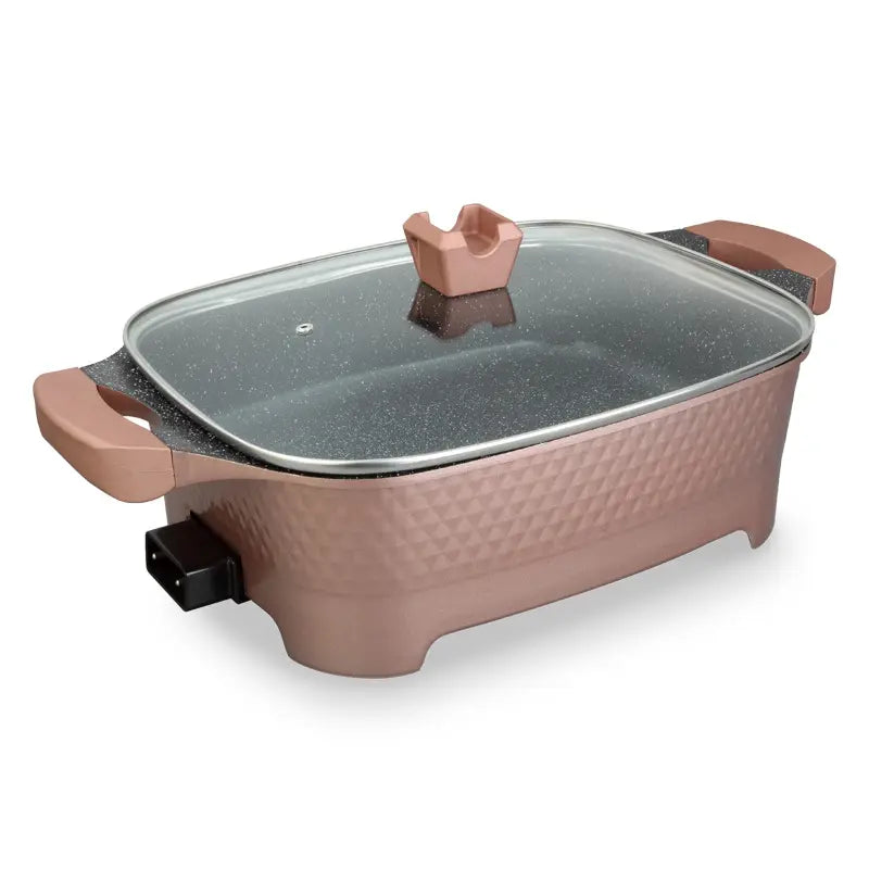 KKF, 9-in-1 Multi-Function Electric Cooking Pot for Frying, Grilling and Roasting – 12L