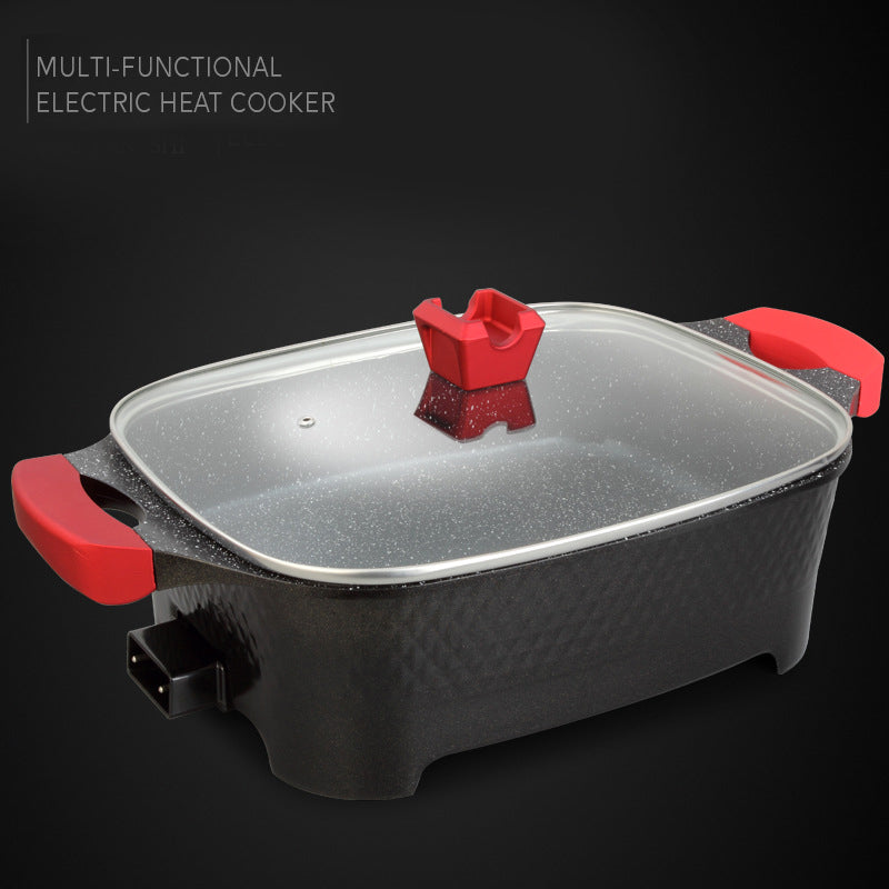 KKF, 9-in-1 Multi-Function Electric Cooking Pot for Frying, Grilling and Roasting – 12L