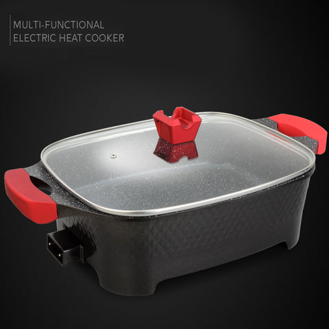 KKF, 9-in-1 Multi-Function Electric Cooking Pot for Frying, Grilling and Roasting – 12L