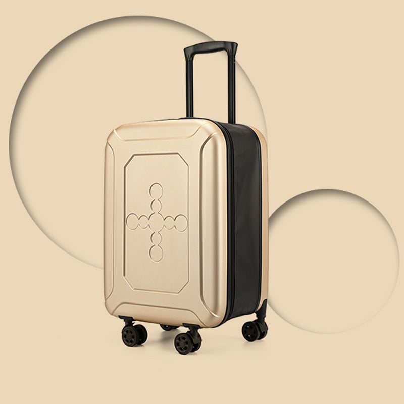 KKF, 20-Inch Foldable & Expandable Travel Luggage Bag with 360° Spinner Wheels & Numeric Padlock