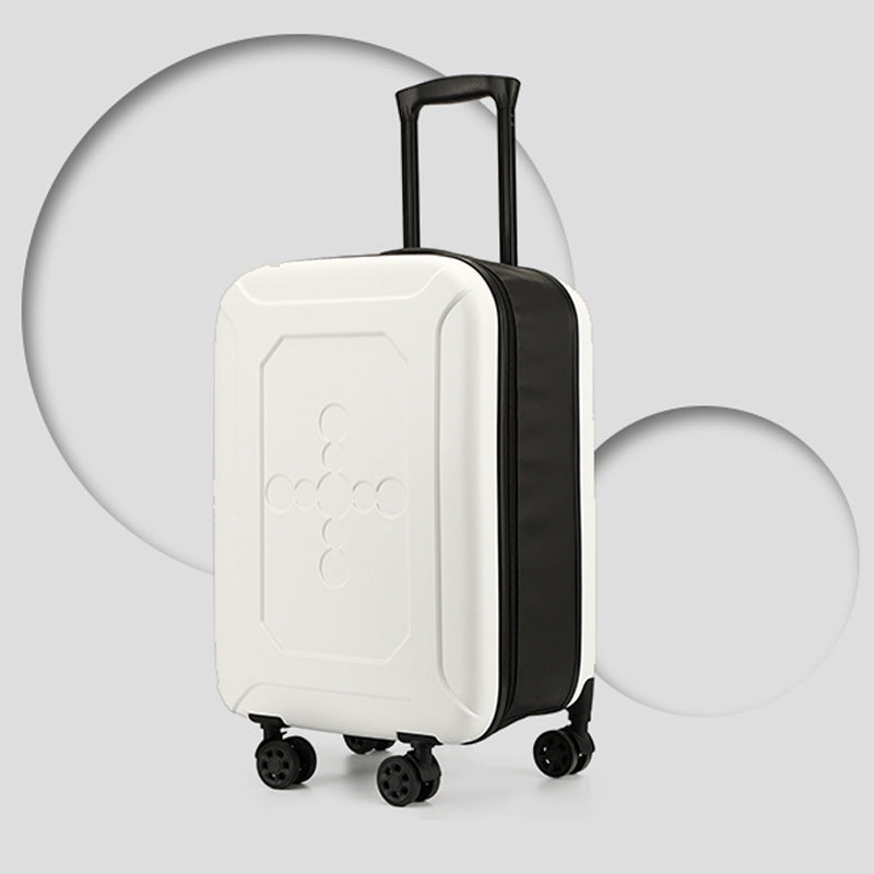 KKF, 20-Inch Foldable & Expandable Travel Luggage Bag with 360° Spinner Wheels & Numeric Padlock