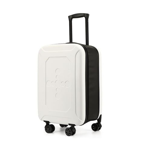 KKF, 20-Inch Foldable & Expandable Travel Luggage Bag with 360° Spinner Wheels & Numeric Padlock
