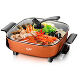 RAF, Multi-Functional Electric Hot Pot 1350W with 7.0L Capacity and Non-Stick Coating