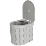 Portable Foldable Toilet Bucket & Trash Can for Outdoor & Camping