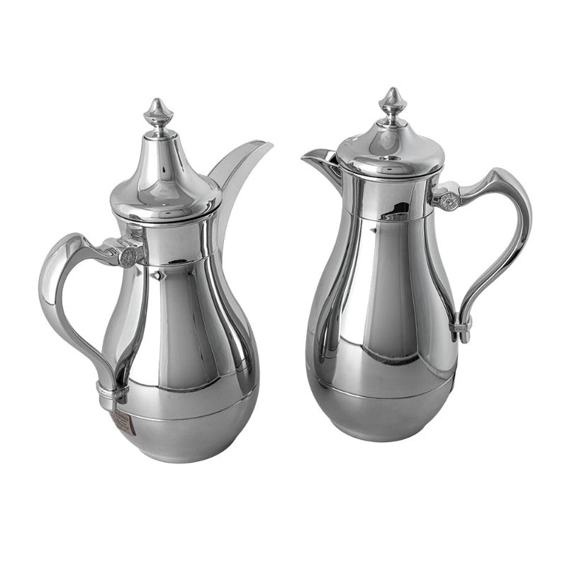 Vacuum Flask Set All Chrome - 700ml+1 L