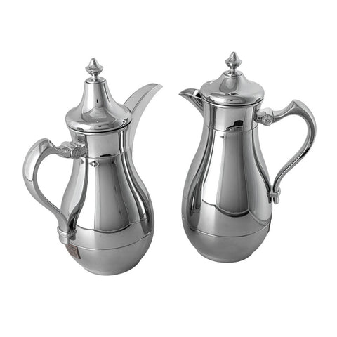 Vacuum Flask Set All Chrome - 700ml+1 L