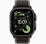 Apple Watch Ultra 3 GPS + Cellular 49mm Black Titanium Case with Black/Charcoal Trail Loop - M/L