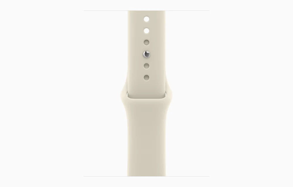 Apple Watch S 12 GPS 42mm Light Gold Aluminium Case with Sand Sport Band - S/M