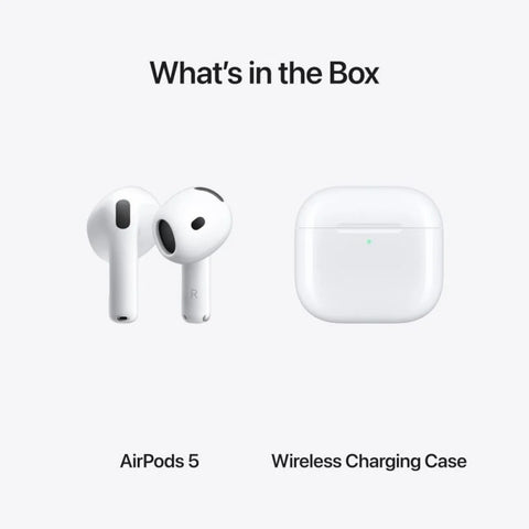 Apple AirPods 5 with Magsafe Charging Case Noise Cancelling - White