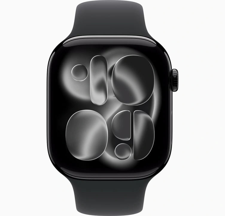 Apple Watch Series 11 Gps + Cellular 46Mm Jet Black Aluminium Case With Black Sport Band - M/L