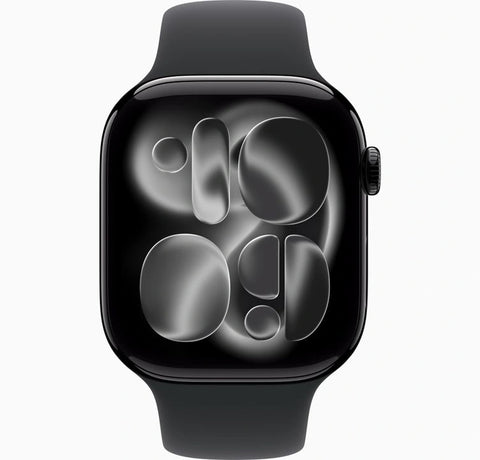 Apple Watch Series 11 Gps + Cellular 46Mm Jet Black Aluminium Case With Black Sport Band - M/L