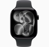 Apple Watch Series 11 Gps + Cellular 46Mm Jet Black Aluminium Case With Black Sport Band - M/L