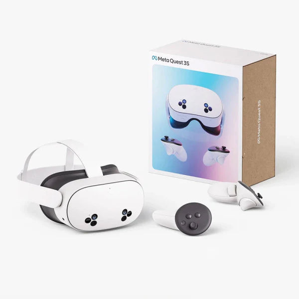 Meta Quest 3S VR Headset, 128GB - White