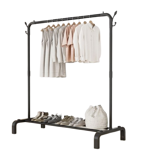 Metal Cloth Hanger Rack 150 x 45 x 96 cm